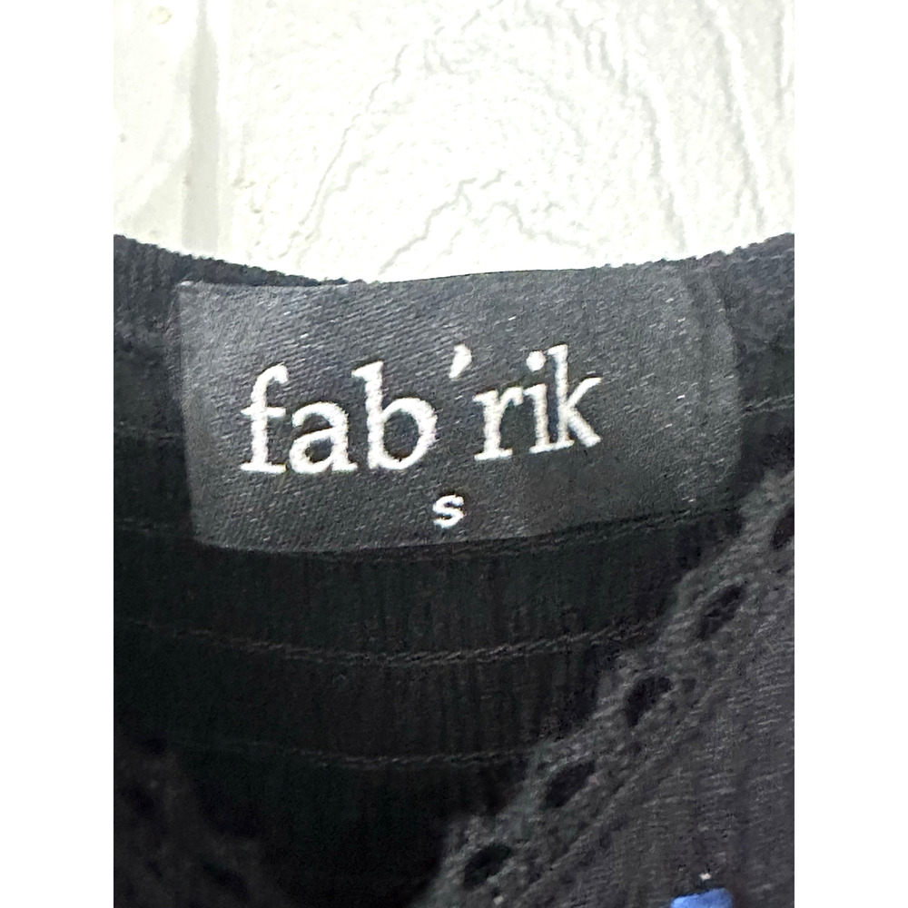 Women’s Jumpsuit Fab’rik Size S Black Palazzo Pants Leg Wide Leg One Piece - Picture 3 of 16